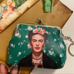 Frieda Khalo coin purse/ wallet